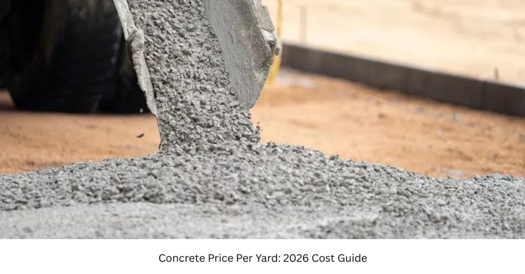 Concrete Price Per Yard: 2026 Cost Guide