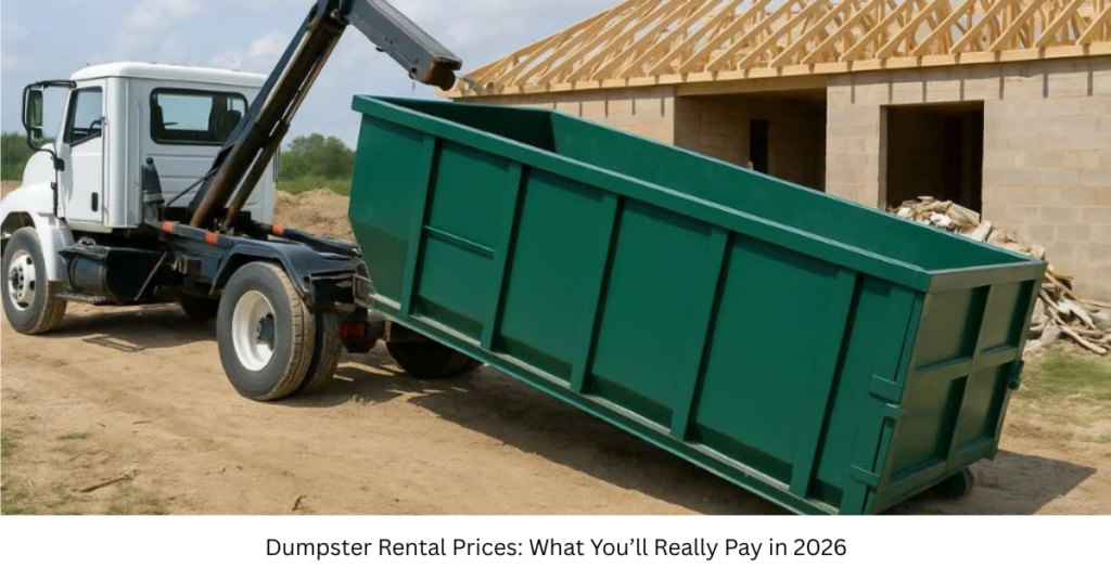 Dumpster Rental Prices: What You’ll Really Pay in 2026