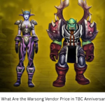 What Are the Warsong Vendor Price in TBC Anniversary?